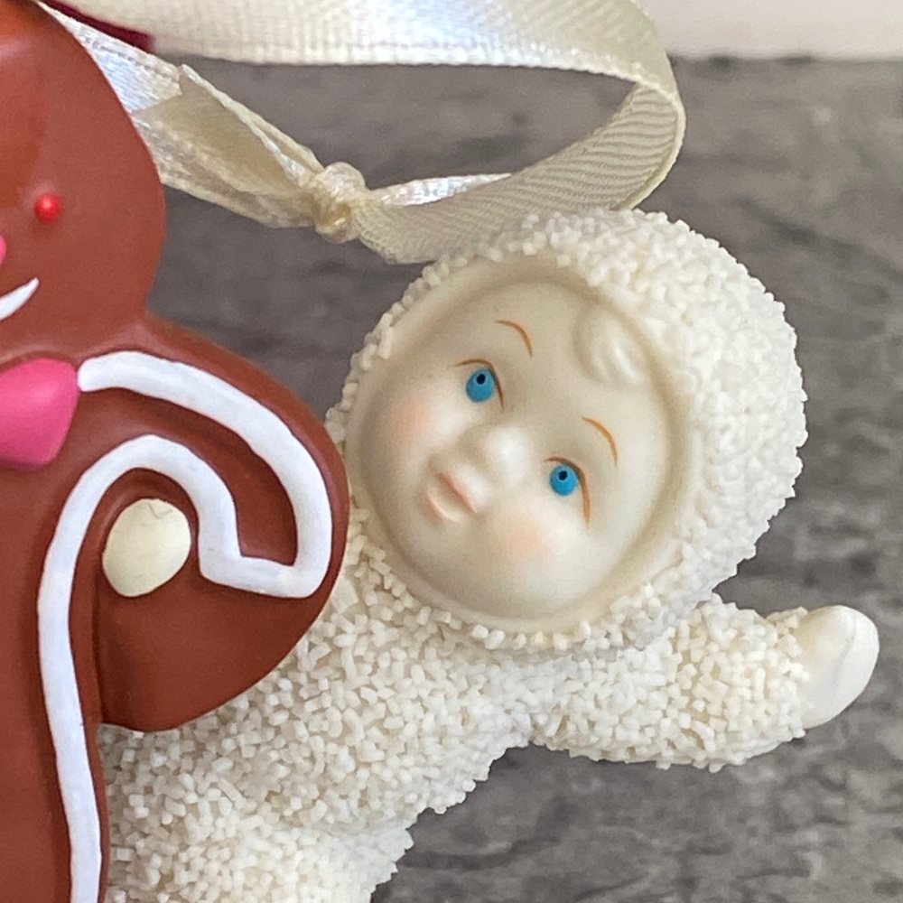 Department 56 snowbabies My Gingerbread Friend Snow Baby Christmas ornament dept - Picture 4 of 10